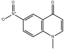 1-甲基-6-硝基喹啉-4(1H)-酮, 68771-39-1, 结构式