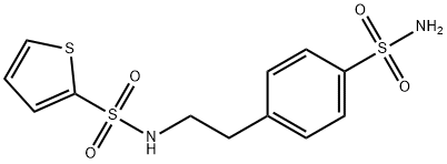 N-[2-(4-sulfamoylphenyl)ethyl]thiophene-2-sulfonamide Structure