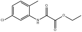ethyl [(5-chloro-2-methylphenyl)amino](oxo)acetate Struktur