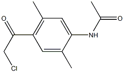 Acetamide, N-[4-(chloroacetyl)-2,5-dimethylphenyl]-|