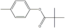 Propanoic acid, 2,2-dimethyl-, 4-methylphenyl ester