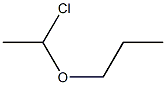 Propane, 1-(1-chloroethoxy)- Structure