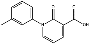 2-OXO-1-M-TOLYL-1,2-DIHYDRO-PYRIDINE-3-CARBOXYLIC ACID Struktur