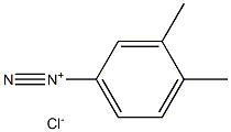 Benzenediazonium, 3,4-dimethyl-, chloride Structure