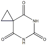 5,7-Diazaspiro[2.5]octane-4,6,8-trione Structure