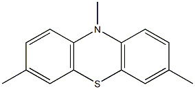 10H-Phenothiazine, 3,7,10-trimethyl- Struktur