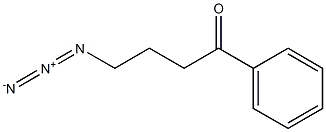 1-Butanone, 4-azido-1-phenyl- Structure