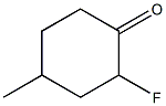 2-fluoro-4-methylcyclohexanone Struktur