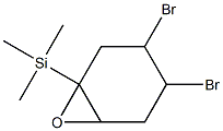 Silane, (3,4-dibromo-7-oxabicyclo[4.1.0]hept-1-yl)trimethyl-|(3,4-DIBROMO-7-OXABICYCLO[4.1.0]HEPTAN-6-YL)-TRIMETHYLSILANE