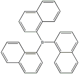 Borane,tri-1-naphthalenyl- 化学構造式