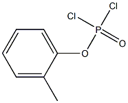 二氯磷酸-2-甲基苯酯, 6964-36-9, 结构式