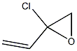 Oxirane, 2-chloro-2-ethenyl- Struktur