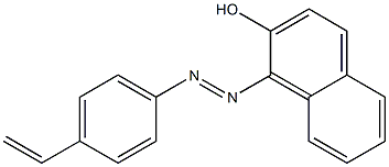7014-30-4 2-Naphthalenol, 1-[(4-ethenylphenyl)azo]-