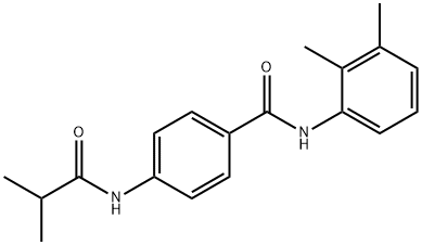 702649-79-4 N-(2,3-dimethylphenyl)-4-(2-methylpropanoylamino)benzamide