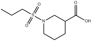 1-(propane-1-sulfonyl)piperidine-3-carboxylic acid|