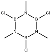 Borazine, 2,4,6-trichloro-1,3,5-trimethyl- Structure