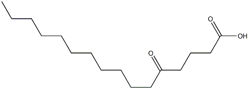 5-氧代十六酸, 70444-63-2, 结构式