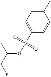 2-Propanol, 1-fluoro-, 4-methylbenzenesulfonate Structure