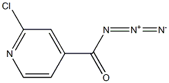 4-Pyridinecarbonyl azide, 2-chloro- Struktur