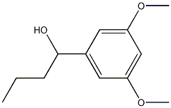 1-(3,5-dimethoxyphenyl)butan-1-ol Structure