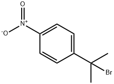 Benzene, 1-(1-bromo-1-methylethyl)-4-nitro-,70951-50-7,结构式