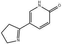 5-(4,5-Dihydro-3H-pyrrol-2-yl)-1H-pyridin-2-one 化学構造式