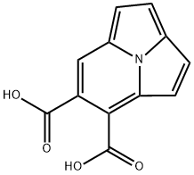 pyrrolo[2,1,5-cd]indolizine-5,6-dicarboxylic acid Struktur