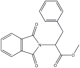 2-(1,3-二氧代-1,3-二氢-2H-异吲哚-2-基)-3-苯基丙, 7146-63-6, 结构式