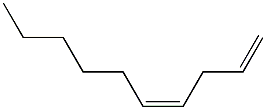 1,4-Decadiene, (Z)- Struktur