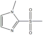 1H-Imidazole,1-methyl-2-(methylsulfonyl)- Struktur