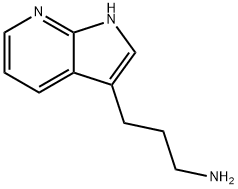 3-{1H-pyrrolo[2,3-b]pyridin-3-yl}propan-1-amine Struktur