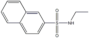 2-Naphthalenesulfonamide,N-ethyl- Struktur