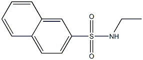 N-乙基萘-2-磺酰胺, 71862-50-5, 结构式