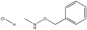 Methanamine, N-(phenylmethoxy)-, hydrochloride 化学構造式