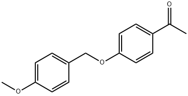 4-甲氧基苄氧基苯乙酮,72293-97-1,结构式