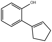 2-Cyclopent-1-enyl-phenol Struktur