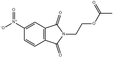 2-(5-nitro-1,3-dioxo-1,3-dihydro-2H-isoindol-2-yl)ethyl acetate|