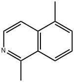 1,5-DIMETHYLISOQUINOLINE 化学構造式