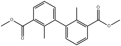 2,2'-二甲基-[1,1'-联苯]-3,3'-二甲酸二甲酯,727381-70-6,结构式