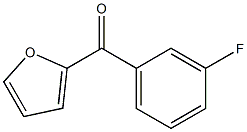 (3-fluorophenyl)-(furan-2-yl)methanone Structure