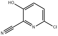 6-CHLORO-3-HYDROXYPICOLINONITRILE 化学構造式