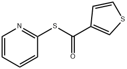 S-(pyridin-2-yl) thiophene-3-carbothioate Structure