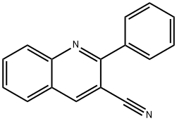 2-PHENYLQUINOLINE-3-CARBONITRILE Structure