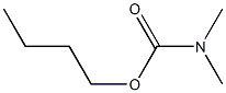 Carbamic acid, dimethyl-, butyl ester Structure