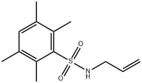 2,3,5,6-tetramethyl-N-prop-2-enylbenzenesulfonamide Struktur