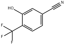 3-hydroxy-4-(trifluoromethyl)benzonitrile Structure
