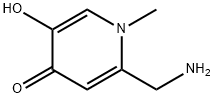 2-Aminomethyl-5-hydroxy-1-methyl-1H-pyridin-4-one Structure