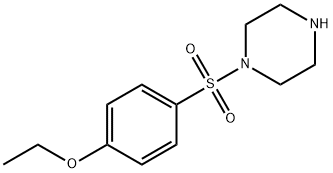 1-(4-乙氧基苯磺酰基)哌嗪 结构式