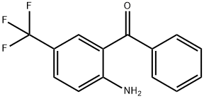 Methanone, [2-amino-5-(trifluoromethyl)phenyl]phenyl- Structure