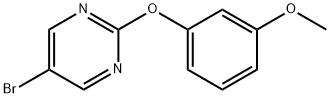 5-bromo-2-(3-methoxyphenoxy)pyrimidine Structure